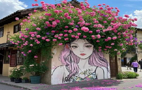 眉县怎么设计网红打卡墙绘