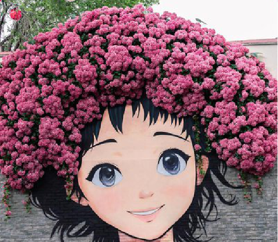 眉县墙体彩绘-网红墙打卡