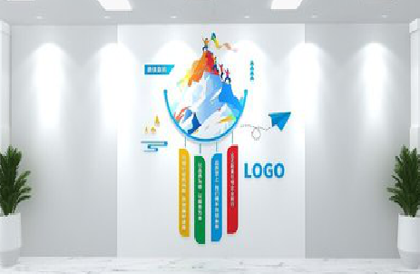 眉县公司企业形象墙的工艺材料有哪些？