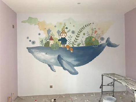 眉县手绘墙的特点及优势。