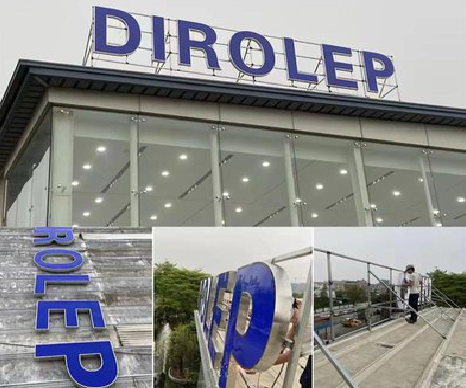 眉县楼顶发光字安装的注意事项。